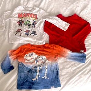 2021 Baby Gap long sleeve shirts 12-18month. Selling together. Great quality!